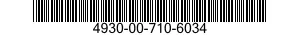 4930-00-710-6034  4930007106034 007106034