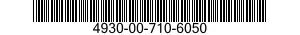 4930-00-710-6050  4930007106050 007106050