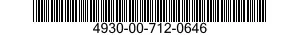 4930-00-712-0646  4930007120646 007120646