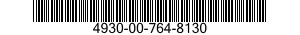 4930-00-764-8130 ADAPTER,GREASE GUN COUPLING 4930007648130 007648130