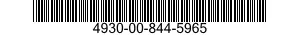 4930-00-844-5965 COUPLING,CLAMP,PIPE 4930008445965 008445965