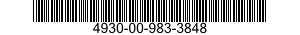 4930-00-983-3848  4930009833848 009833848