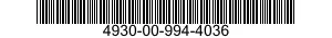4930-00-994-4036  4930009944036 009944036