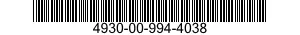 4930-00-994-4038  4930009944038 009944038