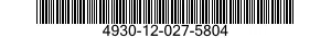 4930-12-027-5804  4930120275804 120275804