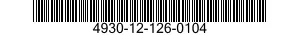 4930-12-126-0104  4930121260104 121260104