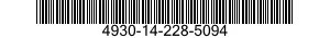 4930-14-228-5094  4930142285094 142285094