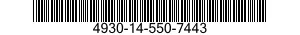 4930-14-550-7443 HANDLE GRIP,LUBRICATING UNIT 4930145507443 145507443