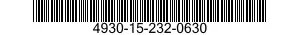 4930-15-232-0630 SERBATOIO METALLICO 4930152320630 152320630