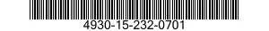 4930-15-232-0701 PROTEZIONE NERA PIS 4930152320701 152320701