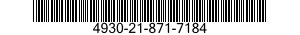 4930-21-871-7184 LUBRICATING UNIT,HAND OPERATED 4930218717184 218717184