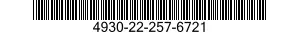 4930-22-257-6721 ELECTRODE 4930222576721 222576721