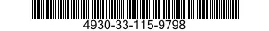 4930-33-115-9798 FILTER-LUBRICATOR ASSEMBLY,AIRLINE 4930331159798 331159798