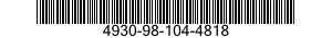 4930-98-104-4818  4930981044818 981044818