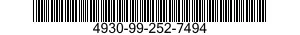 4930-99-252-7494 FILTER ELEMENT,FLUID 4930992527494 992527494