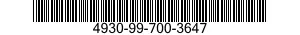 4930-99-700-3647  4930997003647 997003647