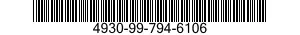 4930-99-794-6106  4930997946106 997946106