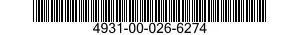 4931-00-026-6274  4931000266274 000266274