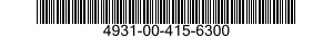 4931-00-415-6300  4931004156300 004156300