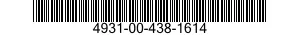 4931-00-438-1614  4931004381614 004381614