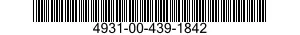 4931-00-439-1842  4931004391842 004391842