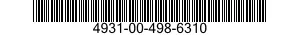4931-00-498-6310 INPUT ASSEMBLY 4931004986310 004986310