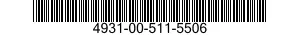 4931-00-511-5506  4931005115506 005115506