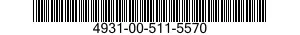 4931-00-511-5570  4931005115570 005115570
