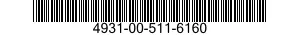 4931-00-511-6160  4931005116160 005116160