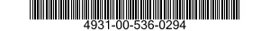 4931-00-536-0294  4931005360294 005360294