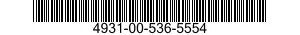 4931-00-536-5554  4931005365554 005365554