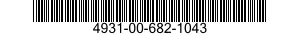 4931-00-682-1043  4931006821043 006821043