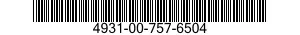 4931-00-757-6504  4931007576504 007576504