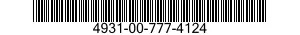 4931-00-777-4124  4931007774124 007774124