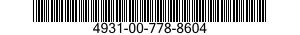 4931-00-778-8604  4931007788604 007788604