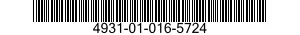 4931-01-016-5724  4931010165724 010165724
