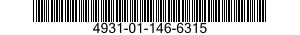 4931-01-146-6315  4931011466315 011466315