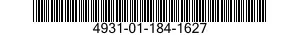 4931-01-184-1627  4931011841627 011841627