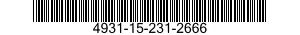 4931-15-231-2666 INDICATOR,WHEEL ALIGNMENT 4931152312666 152312666