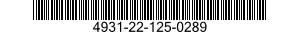 4931-22-125-0289 HALTER, OPTISCHES I 4931221250289 221250289