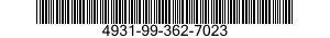 4931-99-362-7023 CABLE ASSEMBLY,SPECIAL PURPOSE,ELECTRICAL 4931993627023 993627023
