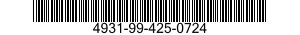 4931-99-425-0724 SELECTOR INSERT 4931994250724 994250724