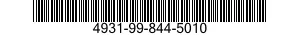 4931-99-844-5010 BRACKET,SHELF 4931998445010 998445010