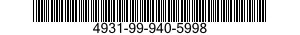 4931-99-940-5998 TEST SET,LASER RANGE FINDER 4931999405998 999405998