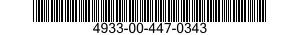 4933-00-447-0343  4933004470343 004470343