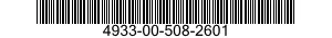 4933-00-508-2601  4933005082601 005082601