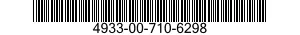 4933-00-710-6298  4933007106298 007106298