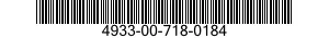 4933-00-718-0184  4933007180184 007180184