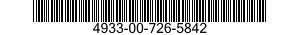 4933-00-726-5842  4933007265842 007265842