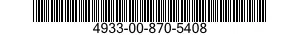 4933-00-870-5408  4933008705408 008705408
